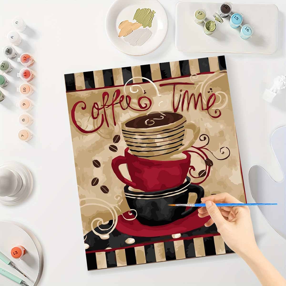 Art Craft Letter A - Yetişkinler ve Yeni Başlayanlar İçin Sayılarla