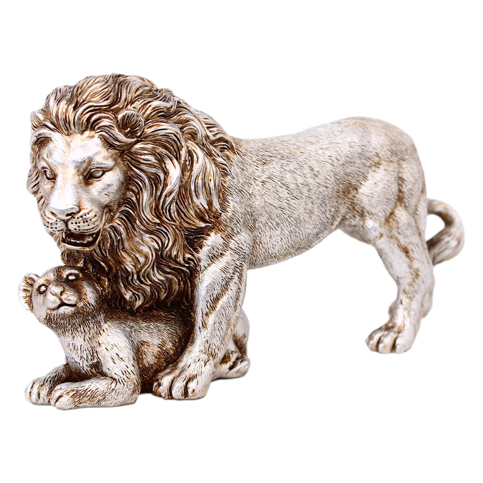 Art Craft Lion - Aslan Heykeli Ev Dekorasyonu Sanat Dekoru