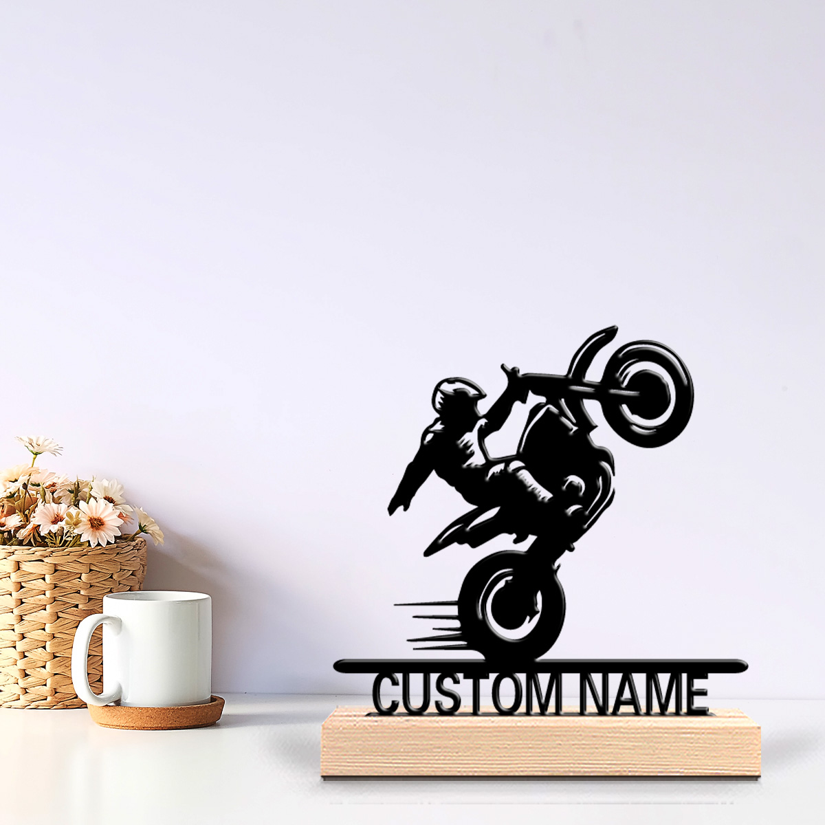 Art Craft Gifts - 1 adet Basit Motosiklet Çocuk Özel