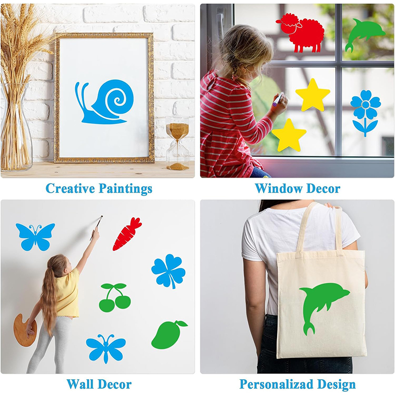 10/20 adet Boyama Şablonu Çizi - Art Craft Diy incelemesi ve fiyatı