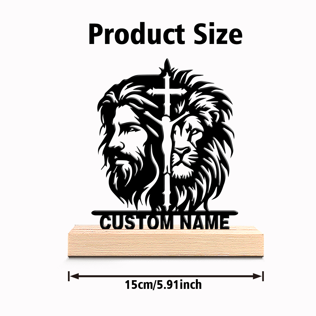 1 adet Modern aslan ve haç öze - Art Craft Lion incelemesi ve fiyatı