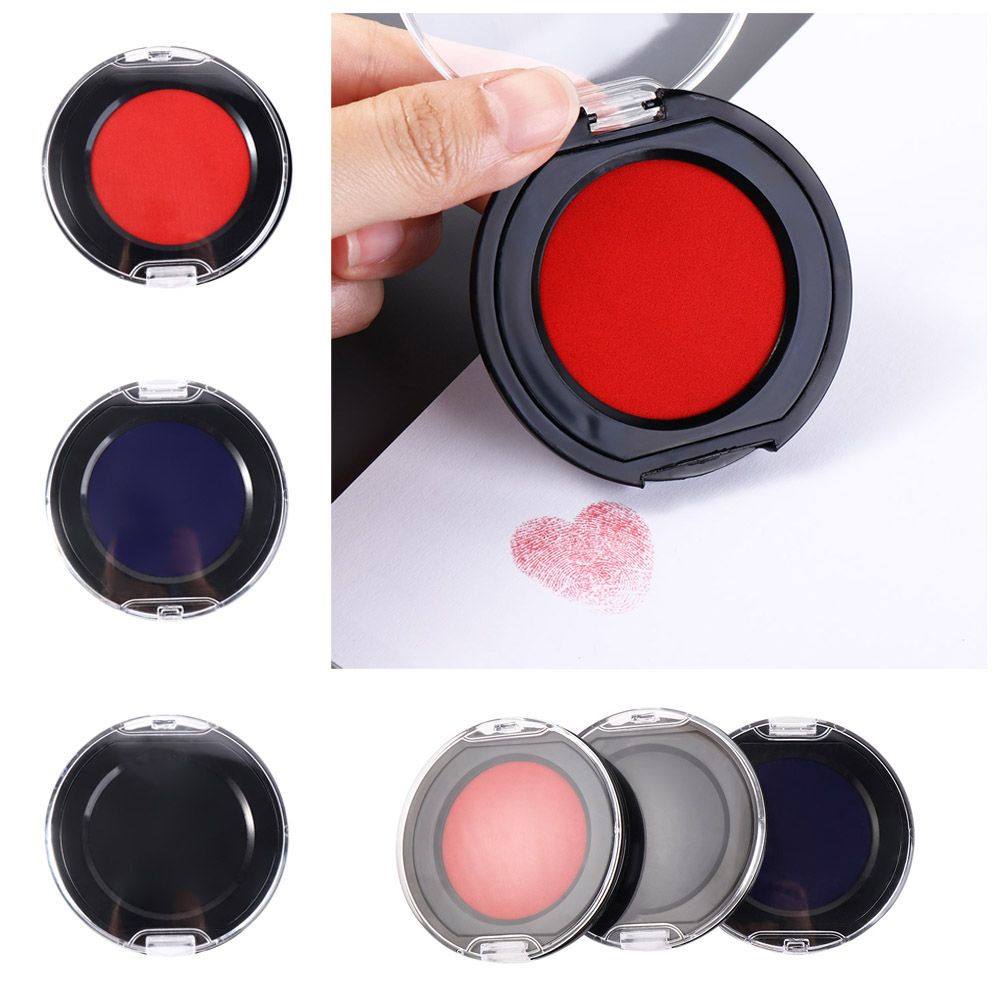 Kırmızı Mavi Siyah Mini Parmak - Stamping Ink Pad incelemesi ve fiyatı