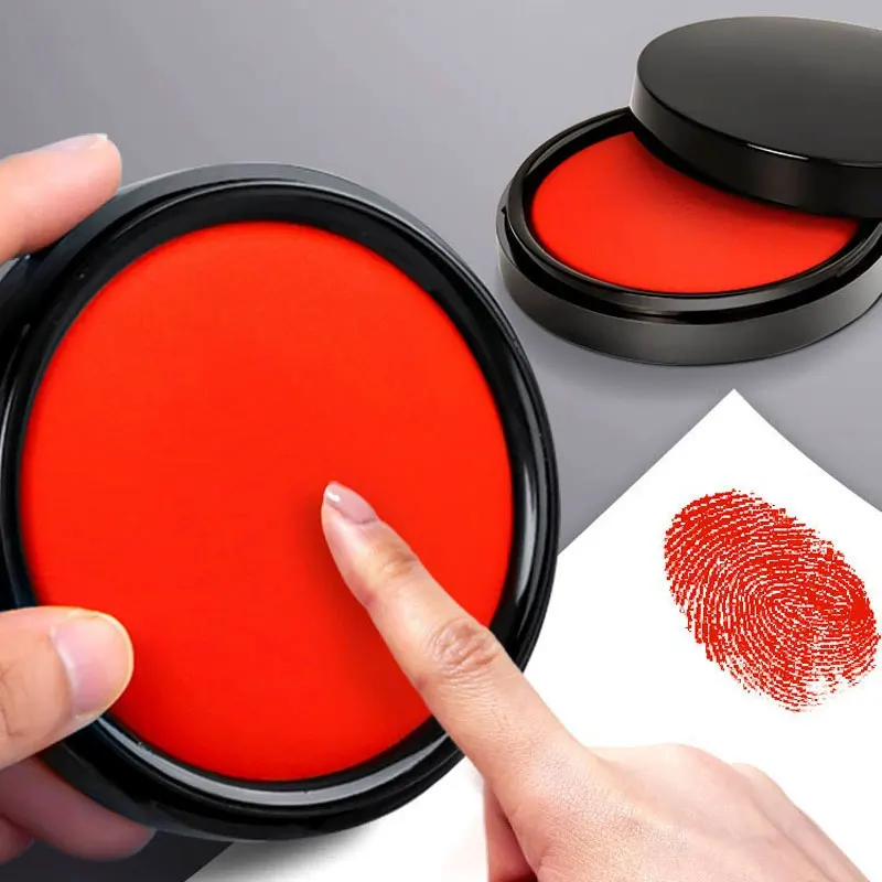 2 adet kırmızı parmak izi çoğa - Stamping Ink Pad incelemesi ve fiyatı