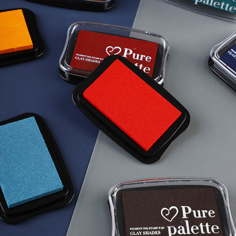 6 Parça - Retro Düz Renk Sünge - Stamping Ink Pad incelemesi ve fiyatı