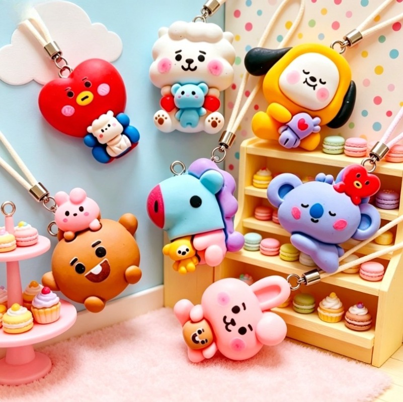 7 adet BT21 Reçine Karikatür F - Art Craft Diy incelemesi ve fiyatı