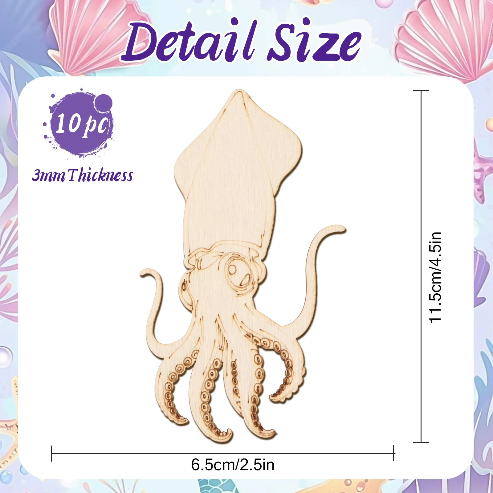 10 adet/takım Bitmemiş Ahşap E - Art Craft Diy incelemesi ve fiyatı