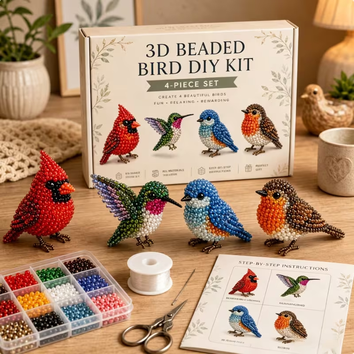 Mini 3D Boncuklu Hayvan Yapım  - The Art And Craft Of Jewelry incelemesi ve fiyatı