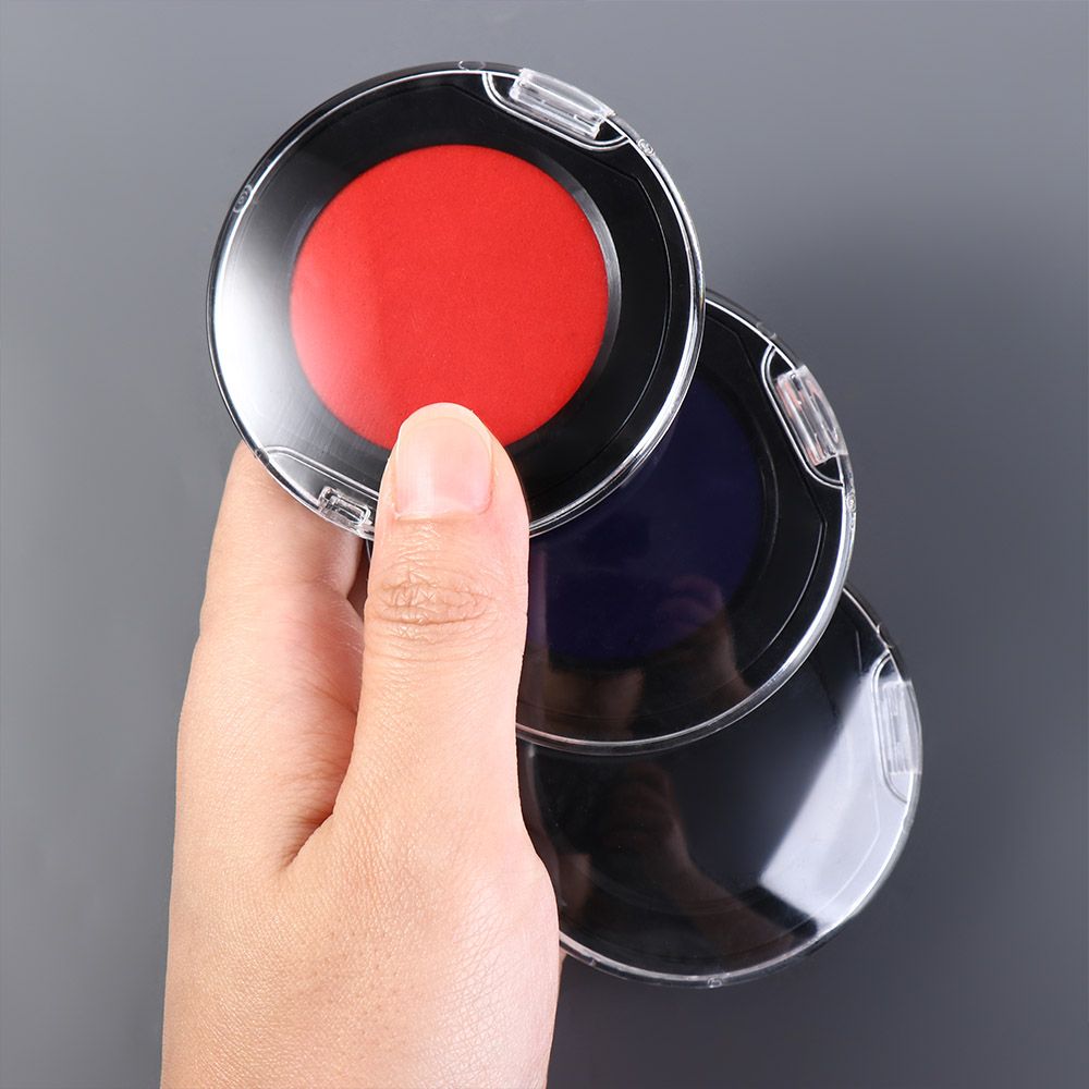 Kırmızı Mavi Siyah Mini Parmak - Stamping Ink Pad incelemesi ve fiyatı